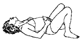 Упражнение 4. Прогибание спины и движение тазом