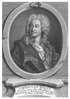 Христиан Вольф (1679-1754) - немецкий философ