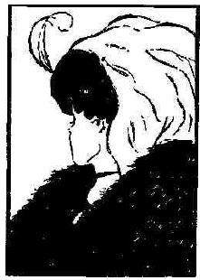 Рисунок 4.3 - Девушка или старушка изображены на рисунке